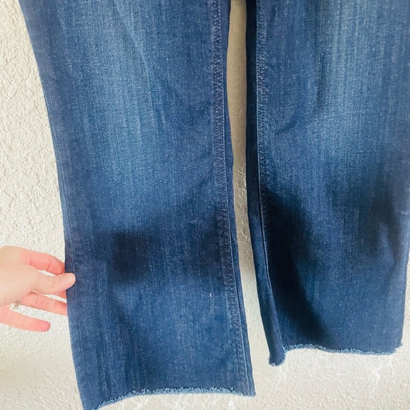 J. Crew 9" demi-boot crop jean in Dark Worn wash - Picture 12 of 12